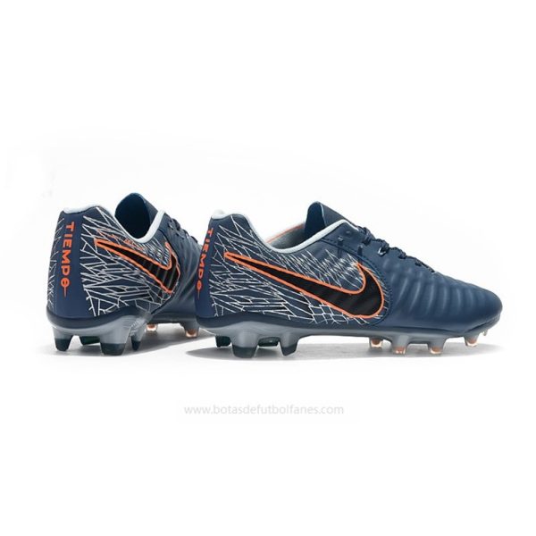 Nike Tiempo Legend Elite FG Cian Negro Naranja